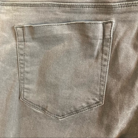 ASOS Sz 16  Grey Skinny Super High Rise Jeans - Picture 5 of 8